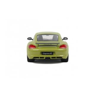 PORSCHE CAYMAN R 2012 PERIDOT METALLIC  GT Spirit 1:18 Resinemodell (Türen, Motorhaube... nicht zu öffnen!)